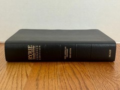 NASB Ryrie Study Bible Expanded Edition Black Bonded Leather Red Letter w/ Box