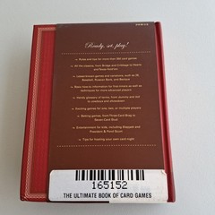 Ultimate Book of Card Games Scott McNeely Hardcover Comprehensive Guide 350+