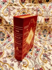 Oxford Miniature Coronation Bible The Holy Bible 1953 Leather Bound HC Inscribed