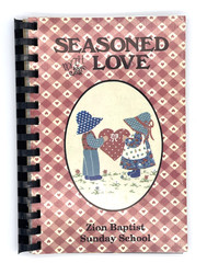 Seasoned with Love Cookbook Church Ladies Recipes Regional Southern 120 pages