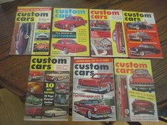 43 CUSTOM CARS MAGAZINES LiTTLE BOOKS Sept 1957 thru AUG 1960 inclusive Vol 1 #1