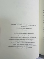 The Menorah From the Bible to Modern Israel Steven Fine 2016 Religion Hardback