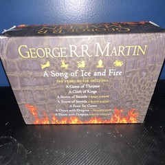 George R.R. Martin A Song of Ice and Fire Fantasy Novel Box Set (English)