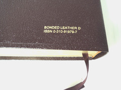Life Application Study Bible NIV Bonded Leather Thumb Indexed 1991 Red Letter