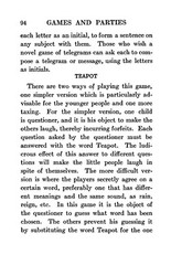 Games And Parties For Children „1916” 194 Pages