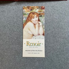 Renoir 1981 Harry N. Abrams Art Book Exhibition Catalog Illustrated