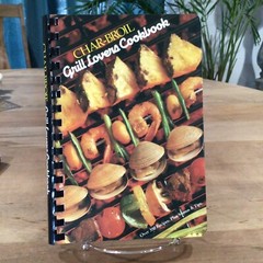 1985 Char Broil Grill Lovers Cookbook, Vintage, BBQ, Barbecue 174 Pages