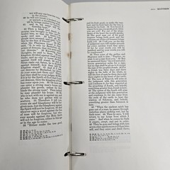 The New Covenant New Testament RSV Wide Margin 3 Ring Binder 1962 Looseleaf