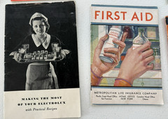 1920-1950’s Vintage lot of Recipe Booklets, Pamphlets, Advertising,Cookbooks