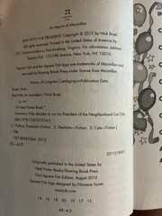 Bad Kitty for President by Nick Bruel 2012 Roaring Brook Press Paperback Book