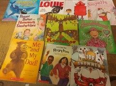 Lot of 20 Scholastic MIX Classroom Teacher Reading Large Kids RANDOM Books K-5