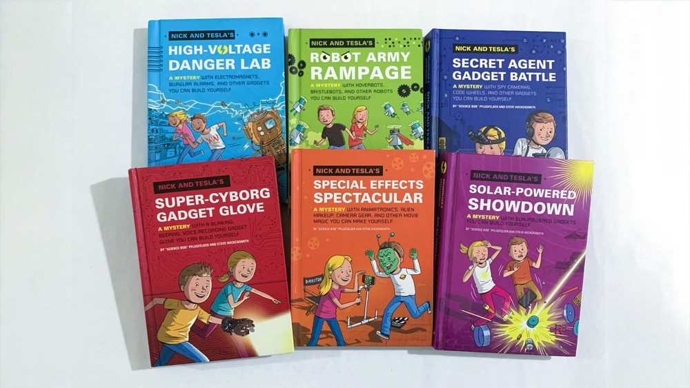 Nick And Tesla’s Robot Army Rampage (and More) Full 6 Book Set STEM VG