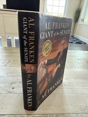Al Franken Giant of the Senate Signed HC 1st Ed 2017 Twelve Memoir DJ