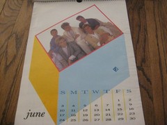 Duran Duran 1984 Official Calendar