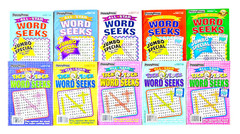 NEW Lot 10 Penny Press Dell All Star + Tick Tock Word Search Seek Puzzle Books