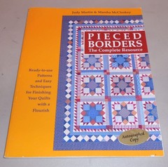 Pieced Borders: The Complete Resource – paperback Martin, Judy|McCloskey, Ma…