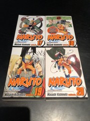 Naruto Manga Lot Volumes 1-24 Masashi Kishimoto Viz Anime Shonen CULT HTF NM
