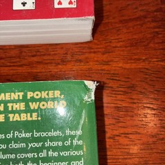 Lot of 6 Poker/Texas Hold’em, Harrington, Warren, Brunson, Craig