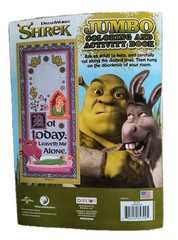 Dreamworks SHREK Jumbo Coloring Book & Activity Book Tear/Share Pages 🆕🆓Ship!