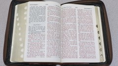 Holy Bible KJV Giant Print – Holman 1982 – bonded leather book – leather case