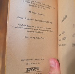 Bargain DAW Book Lot 5 Sci-Fi Paperbacks for $25 Vintage Good Condition