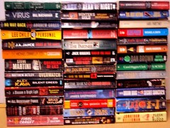 Lot 20 Mystery Thriller Action Fiction Paperback Book Random Pick Author Title