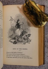 1863 WA Hill, Poetical Works of Thomas Campbell, Full Leather Fine Binding