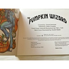 The Pumpkin Wizard by Derek Dextraze 2015 1st Edition Limited #658/3,000