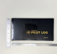 The Standard Pilot Log (Black) ASA-SP-30 Hardcover Logbook