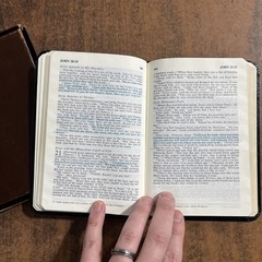 NIV 1978 (Pre 1984) Single Column New Testament Bible w psalms – Bonded Leather