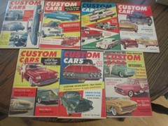 43 CUSTOM CARS MAGAZINES LiTTLE BOOKS Sept 1957 thru AUG 1960 inclusive Vol 1 #1