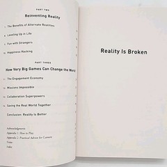 Reality Is Broken By Jane McGonigal FIRST EDITION THUS Paperback Book 2011