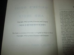 Writer’s Guide And Index To English-1942 Hardcover/800 Pages