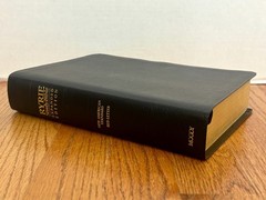 NASB Ryrie Study Bible Expanded Edition Black Bonded Leather Red Letter w/ Box