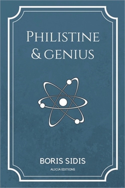 Philistine and genius: New Edition in Large Print (Paperback or Softback)