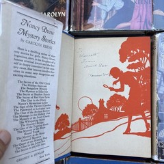 12 vintage Nancy Drew Mysteries (most with DJs) #1-6, 16, 26 + 1930s-1950s edit