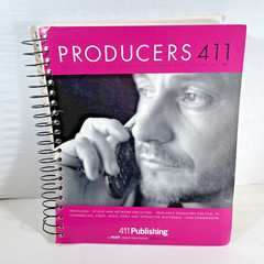 Producers 411 Summer 2002 Vintage Hollywood Spiral Paperback Book 528 pages!