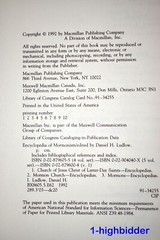 Encyclopedia of Mormonism Complete Set Volume 1-5 Daniel H. Ludlow Mormon LDS