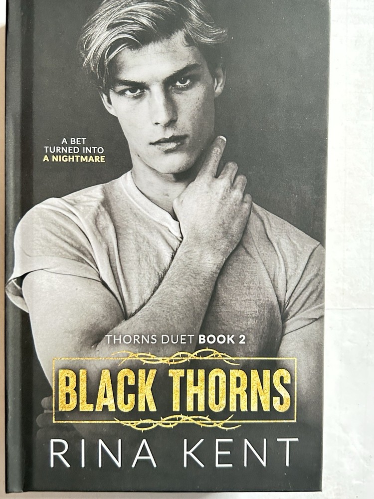 Black Thorns (Thorns Duet Book #2) by Rina Kent 2021 Model Hardback .. OOP