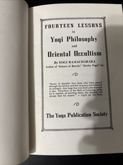 Fourteen Lessons in Yogi Philosophy by Yogi Ramacharaka