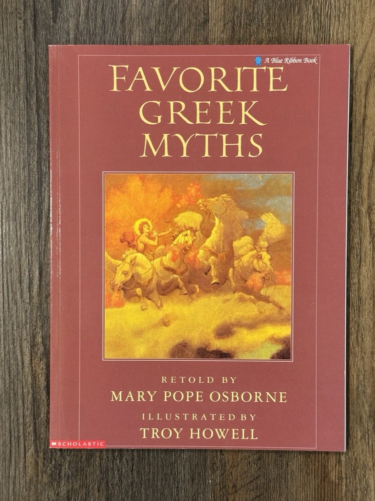 Favorite Greek Myths by Mary Pope Osborne (Trade Paperback)