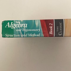 Algebra and Trigonometry: Structure and Method Book 2 Hardcover 2006