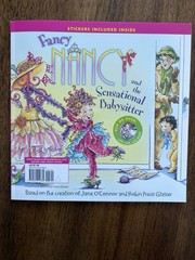 Fancy Nancy Book Series by Jane O’Connor Sticker Books-5 books