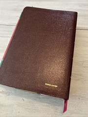 New Strong’s Reference Bible King James Version KJV BONDED LEATHER Nelson 1745