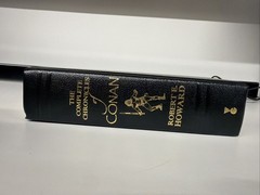 COMPLETE ILLUSTRATED CHRONICLES OF CONAN Robert E Howard Faux Leather Bound