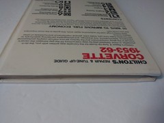 CHILTON’S 6576 CORVETTE 1953 TO 1962 – 235/265/283/327 Repair EX LIB TUNE UP