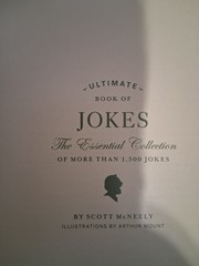 Ultimate Book of Jokes Scott McNeely Hardcover Humor Joke Book English Adults