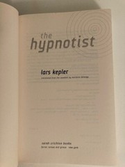The Hypnotist by Lars Kepler (2011) Advance Uncorrected Proof (ARC) Like New