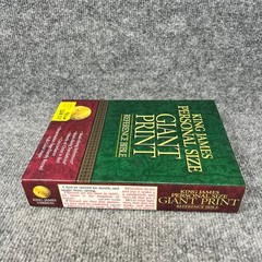 Holy Bible KJV Personal Size Giant Print Reference Bonded Leather Nelson 544