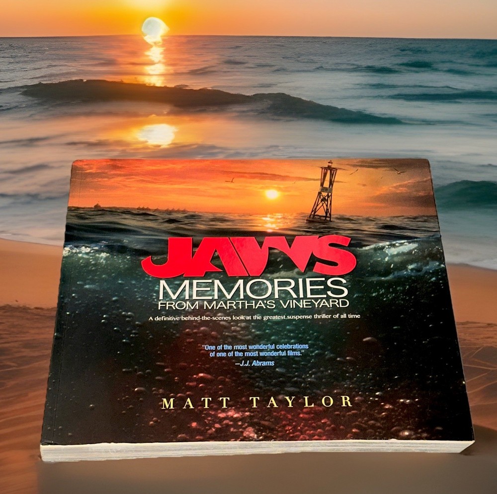 Jaws: Memories from Martha’s Vineyard: Big Paperback -by Taylor Matt – 312 Pages